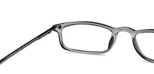 Load image into Gallery viewer, Grey Rectangle Full Rim Unisex Eyeglasses by Lenskart READERS-152157