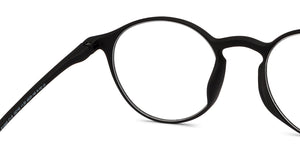 Black Round Full Rim Unisex Eyeglasses by Lenskart READERS-152149
