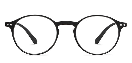 Black Round Full Rim Unisex Eyeglasses by Lenskart READERS-152151
