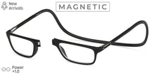 Load image into Gallery viewer, Black Rectangle Full Rim Unisex Eyeglasses by LENSKART PREMIUM READERS-147466