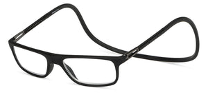 Black Rectangle Full Rim Unisex Eyeglasses by LENSKART PREMIUM READERS-147466
