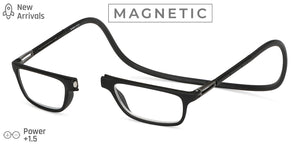 Black Rectangle Full Rim Unisex Eyeglasses by LENSKART PREMIUM READERS-147467