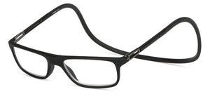 Black Rectangle Full Rim Unisex Eyeglasses by LENSKART PREMIUM READERS-147467