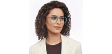 Load image into Gallery viewer, Blue Hexagonal Full Rim Unisex Eyeglasses by Lenskart Air-206734