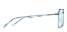Load image into Gallery viewer, Blue Hexagonal Full Rim Unisex Eyeglasses by Lenskart Air-206734
