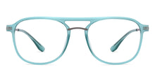 Load image into Gallery viewer, Blue Square Full Rim Unisex Eyeglasses by Lenskart Air-206726