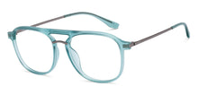 Load image into Gallery viewer, Blue Square Full Rim Unisex Eyeglasses by Lenskart Air-206726