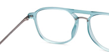Load image into Gallery viewer, Blue Square Full Rim Unisex Eyeglasses by Lenskart Air-206726