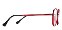 Load image into Gallery viewer, Maroon Round Full Rim Unisex Eyeglasses by Lenskart Air-151929