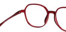 Load image into Gallery viewer, Maroon Round Full Rim Unisex Eyeglasses by Lenskart Air-151929