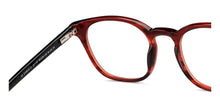 Load image into Gallery viewer, Maroon Square Full Rim Unisex Eyeglasses by Vincent Chase-201154
