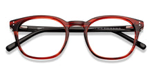 Load image into Gallery viewer, Maroon Square Full Rim Unisex Eyeglasses by Vincent Chase-201154