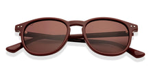 Load image into Gallery viewer, Maroon Round Full Rim Unisex Sunglasses by Vincent Chase Polarized-200420