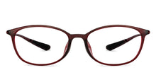 Load image into Gallery viewer, Maroon Square Full Rim Unisex Eyeglasses by Lenskart Air-151756