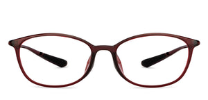 Maroon Square Full Rim Unisex Eyeglasses by Lenskart Air-151756