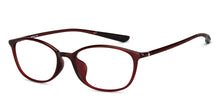 Load image into Gallery viewer, Maroon Square Full Rim Unisex Eyeglasses by Lenskart Air-151756