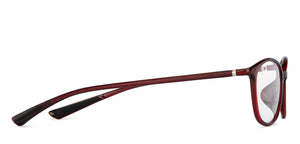 Maroon Square Full Rim Unisex Eyeglasses by Lenskart Air-151756