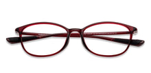 Load image into Gallery viewer, Maroon Square Full Rim Unisex Eyeglasses by Lenskart Air-151756