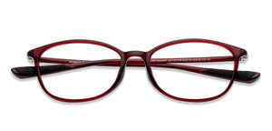 Maroon Square Full Rim Unisex Eyeglasses by Lenskart Air-151756