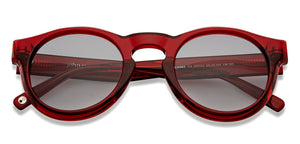 Maroon Wayfarer Full Rim Unisex Sunglasses by John Jacobs-201703
