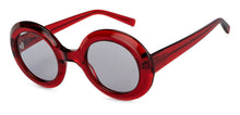 Load image into Gallery viewer, Maroon Round Full Rim Unisex Sunglasses by John Jacobs-201692