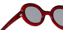 Load image into Gallery viewer, Maroon Round Full Rim Unisex Sunglasses by John Jacobs-201692