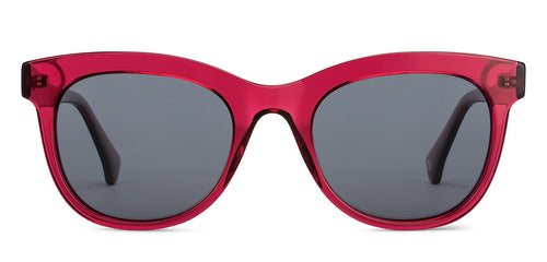 Maroon Wayfarer Full Rim Unisex Sunglasses by John Jacobs-152272