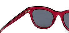 Load image into Gallery viewer, Maroon Wayfarer Full Rim Unisex Sunglasses by John Jacobs-152272