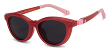 Load image into Gallery viewer, Maroon Cat Eye Full Rim Kids Eyeglasses by Hooper-200658
