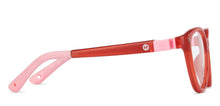 Load image into Gallery viewer, Maroon Cat Eye Full Rim Kids Eyeglasses by Hooper-200658