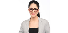 Load image into Gallery viewer, Maroon Square Full Rim Unisex Eyeglasses by John Jacobs-208115