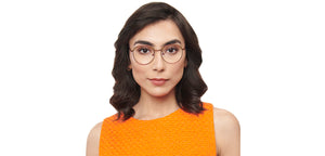 Maroon Round Full Rim Unisex Eyeglasses by Lenskart STUDIO-205354