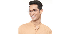 Maroon Round Full Rim Unisex Eyeglasses by Lenskart STUDIO-205354