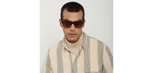 Load image into Gallery viewer, Red Cat Eye Full Rim Unisex Sunglasses by Vincent Chase Polarized-151873
