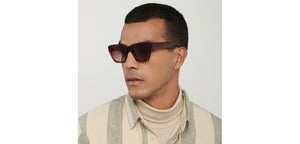 Red Cat Eye Full Rim Unisex Sunglasses by Vincent Chase Polarized-151873