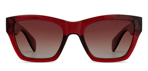 Red Cat Eye Full Rim Unisex Sunglasses by Vincent Chase Polarized-151873