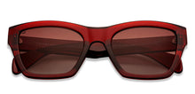 Load image into Gallery viewer, Red Cat Eye Full Rim Unisex Sunglasses by Vincent Chase Polarized-151873