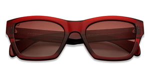 Red Cat Eye Full Rim Unisex Sunglasses by Vincent Chase Polarized-151873