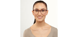 Maroon Cat Eye Full Rim Unisex Eyeglasses by John Jacobs-152772
