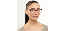 Load image into Gallery viewer, Maroon Cat Eye Full Rim Unisex Eyeglasses by John Jacobs-152772