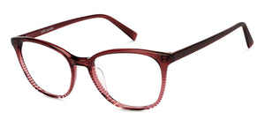 Maroon Cat Eye Full Rim Unisex Eyeglasses by John Jacobs-152772