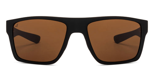 Black Wayfarer Full Rim Unisex Sunglasses by Vincent Chase-151514