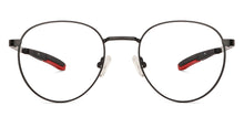 Load image into Gallery viewer, Black Round Full Rim Unisex Eyeglasses by New Balance-145869