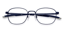 Load image into Gallery viewer, Blue Round Full Rim Unisex Eyeglasses by New Balance-145885