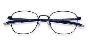 Blue Round Full Rim Unisex Eyeglasses by New Balance-145885
