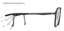 Load image into Gallery viewer, Black Aviator Full Rim Unisex Eyeglasses by New Balance-145891