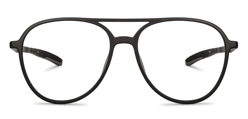 Black Aviator Full Rim Unisex Eyeglasses by New Balance-145891