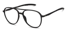 Load image into Gallery viewer, Black Aviator Full Rim Unisex Eyeglasses by New Balance-145891