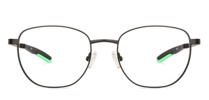 Black Square Full Rim Unisex Eyeglasses by New Balance-145895