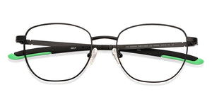 Black Square Full Rim Unisex Eyeglasses by New Balance-145895